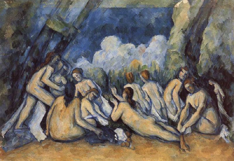 Paul Cezanne Bathers oil painting image